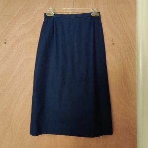 Vintage Guy Laroche wool pencil skirt